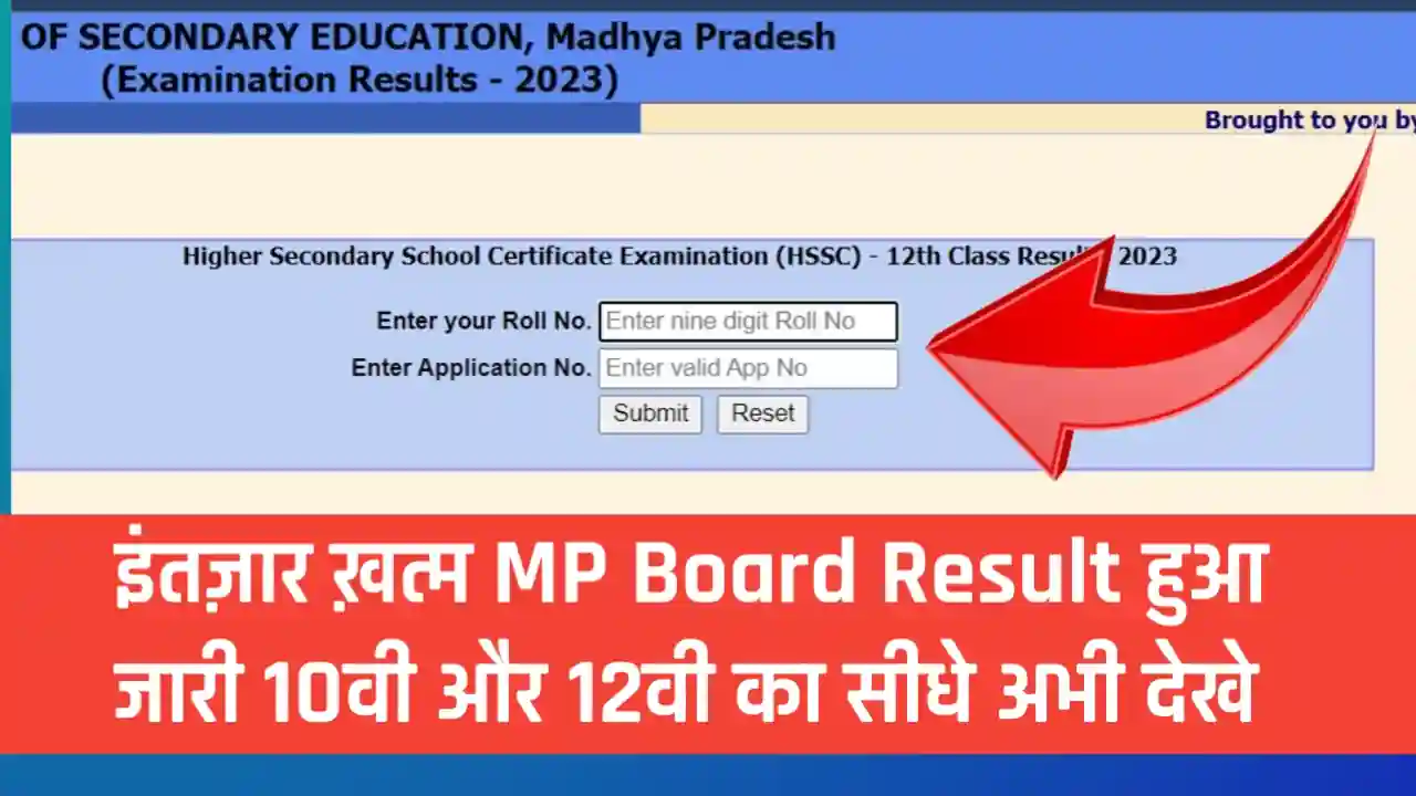 MP Board Result